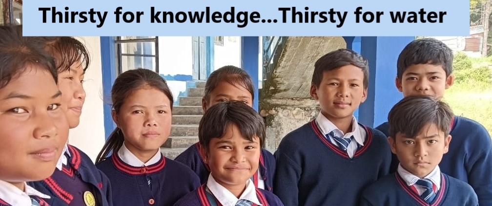 Thirsty for knowledge...Thirsty for water